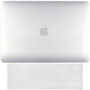 ENKAY 2в1 Лъскав капак и ултра тънак гръб EU клавиатура за MacBook Pro 13" с Touch Bar (A1706 / A1708 / A1989 / A2159) - чист