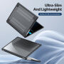 DUX DUCIS LCGM Series лъскав прозрачен Кейс за MacBook Pro 16" (A2485 / A2780 / A2991 / A3186 / A3403 / A3428 / A3429) - черен
