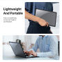 DUX DUCIS LCGM Series лъскав прозрачен Кейс за MacBook Pro 16" (A2485 / A2780 / A2991 / A3186 / A3403 / A3428 / A3429) - черен