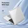DUX DUCIS LCGM Series лъскав прозрачен Кейс за MacBook Pro 16" (A2485 / A2780 / A2991 / A3186 / A3403 / A3428 / A3429) - прозрачен