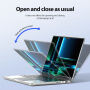 DUX DUCIS LCGM Series лъскав прозрачен Кейс за MacBook Pro 16" (A2485 / A2780 / A2991 / A3186 / A3403 / A3428 / A3429) - прозрачен