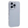 Калъф от две части за предната и задната страна за iPhone 16 Pro - прозрачен