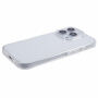 Калъф от две части за предната и задната страна за iPhone 16 Pro - прозрачен