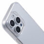 Калъф от две части за предната и задната страна за iPhone 16 Pro - прозрачен