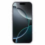 Калъф от две части за предната и задната страна за iPhone 16 Pro Max - прозрачен