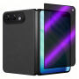 NORTHJO закалено 2.5D Anti-Spy и Anti-Blue-Ray стъкло с черна рамка за преден дисплей за iPhone Duo
