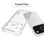 ENKAY прозрачен Кейс с подсилени ъгли за iPhone 17 Pro - прозрачен