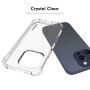 ENKAY прозрачен Кейс с подсилени ъгли за iPhone 16 Pro - прозрачен