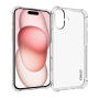 ENKAY прозрачен Кейс със подсилени ъгли за iPhone 16 - прозрачен
