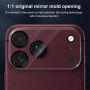 XDcase Закалено стъкло за защита на лещите на задната камера за iPhone 18 Pro Max - черно