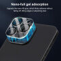 XDcase Закалено стъкло за защита на лещите на задната камера за iPhone 14 Pro / 14 Pro Max - черно