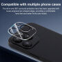 XDcase Закалено стъкло за защита на лещите на задната камера за iPhone 14 Pro / 14 Pro Max - черно