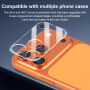 XDcase Закалено стъкло за защита на лещите на задната камера за iPhone 17 Pro - прозрачно