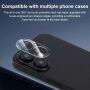 XDcase Закалено стъкло за защита на лещите на задната камера за iPhone 16 / 16 Plus - прозрачно