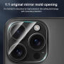 XDcase Закалено стъкло за защита на лещите на задната камера за iPhone 14 Pro / 14 Pro Max - прозрачно