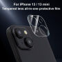 XDcase Закалено стъкло за защита на лещите на задната камера за iPhone 13 / 13 mini - прозрачно