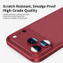 XDcase Закалено стъкло с метална рамка за защита на лещите на камерата за iPhone 18 Pro - черно