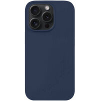 FIXED Story силиконов кейс за iPhone 15 Pro - тъмносин