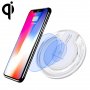 Fantasy изключително тънко безжично Qi зарядно за iPhone - бяло