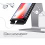 Bestand станция за зареждане за Airpods с Qi зареждане iPhone / AirPods - сива