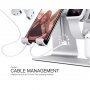 Bestand 3in1 стойка за докинг за iPhone / Apple Watch / AirPods - сребърна