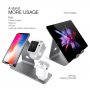 Bestand 3in1 стойка за докинг за iPhone / Apple Watch / AirPods - сива