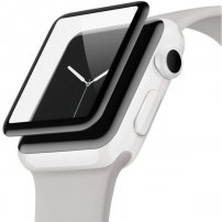 Belkin 3D закалено стъкло за Apple Watch 42mm - черно