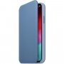 Apple Folio кожен флип калъф за iPhone XS – син като синчец