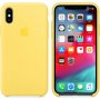 Силиконов кейс от Apple за iPhone XS - канарено жълт