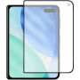 NORTHJO матово закалено 2.5D стъкло с черна рамка за преден дисплей за iPhone