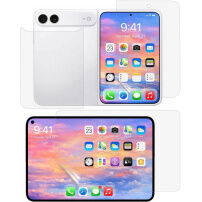 Защитно фолио за преден и вътрешен дисплей и задна част за iPhone Duo