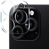 XDcase Закалено стъкло за защита на лещите на задната камера за iPhone 13 Pro / 13 Pro Max - прозрачно