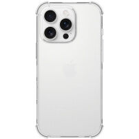 ENKAY прозрачен Кейс с подсилени ъгли за iPhone 15 Pro - прозрачен