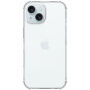 ENKAY прозрачен Кейс с подсилени ъгли за iPhone 15 Plus - прозрачен