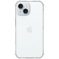 ENKAY прозрачен Кейс със подсилени ъгли за iPhone 15 - прозрачен