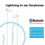 WEKOME YB13 слушалки с конектор Lightning - сини
