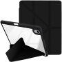 XDcase Калъф с origami Стойка и място за Apple Pencil за iPad Air 13" (2024-2026) / Pro 12,9" (2018-2022) - черен