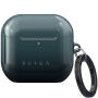 Burga калъф с карабинер за AirPods 4 / 5 - Black Hole