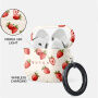 Burga калъф с десен и карабинер за AirPods 4 / 5 - Freshly Picked