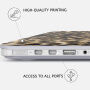Burga матов Кейс с десен за MacBook Air 13" (A1932 / A2179 / A2337) - Player