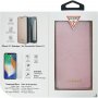 Guess Bundle калъф и закалено стъкло за iPhone XR – златно-розов