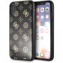 Guess Layer Glitter Peony кейс за iPhone X / XS - черен