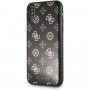 Guess Layer Glitter Peony кейс за iPhone X / XS - черен