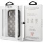 Guess Layer Glitter Peony кейс за iPhone XR - черен