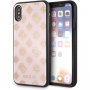 Guess Layer Glitter Peony кейс за iPhone X / XS - светлорозов