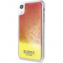 Guess Glow in The Dark кейс за iPhone XR - розов