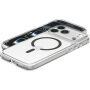 Spigen Ultra Hybrid прозрачен Кейс със сив MagSafe за iPhone 17 Pro / 18 Pro - чист