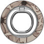 Burga Barely Yours магнитен MagSafe въртяща се на 360° Стойка за iPhone - сребрист