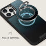 Burga Black Hole магнитна MagSafe въртяща се на 360° Стойка за iPhone - сребриста