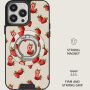 Burga Freshly Picked магнитен MagSafe въртящ се на 360° Стойка за iPhone - сребрист